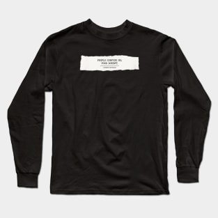 Anthony Bourdain quotes Long Sleeve T-Shirt